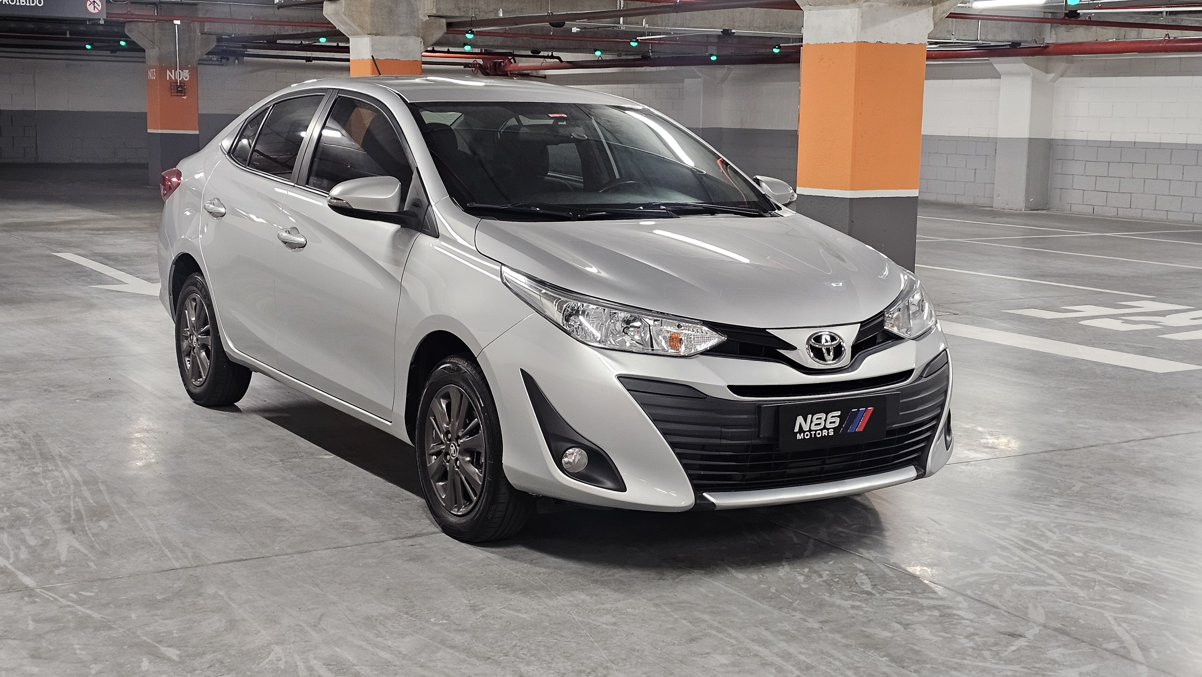 Toyota Yaris 2019 seminovo N86 Motors